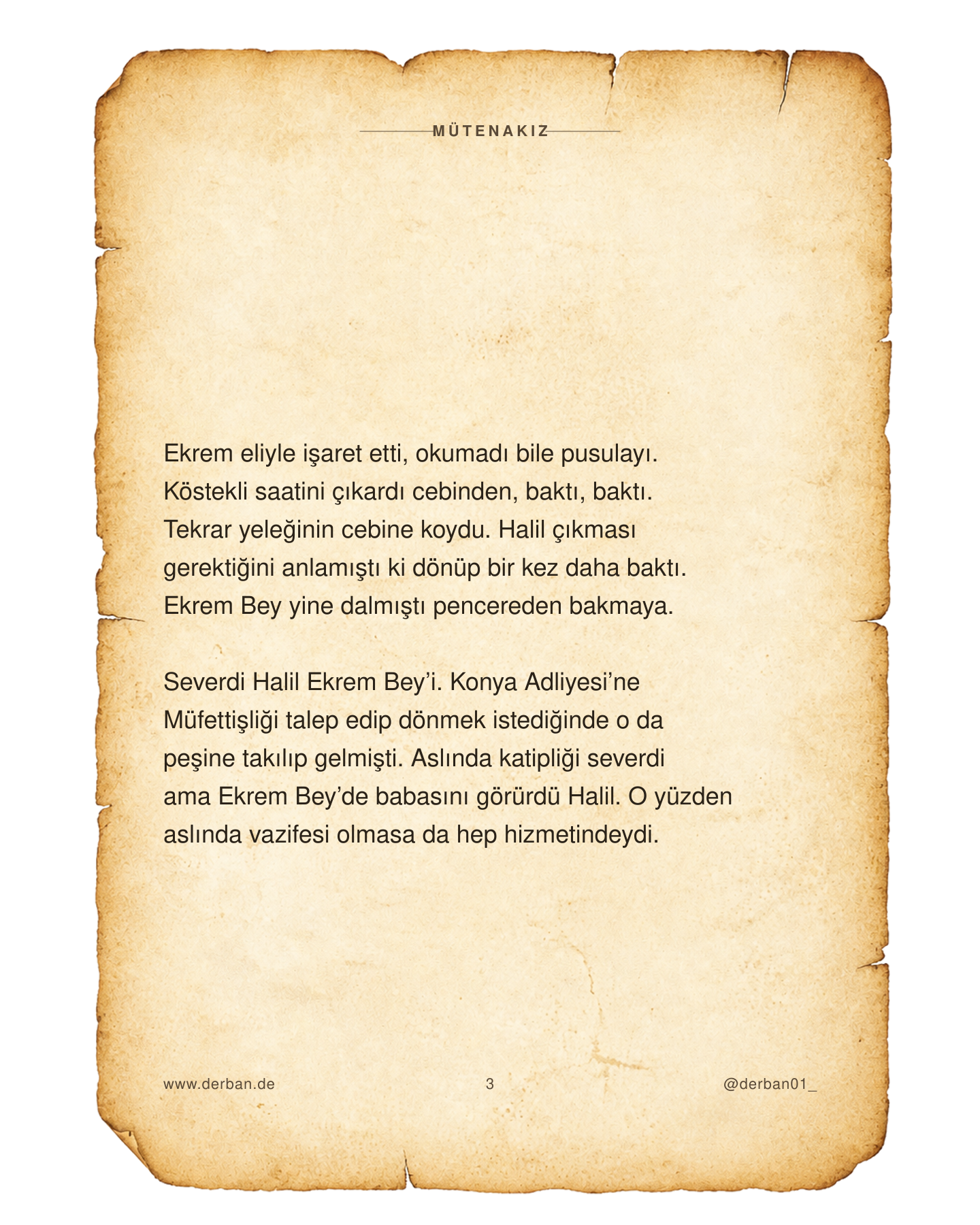 Mütenakız · Bölüm 1 · Telgraf, slayt 4