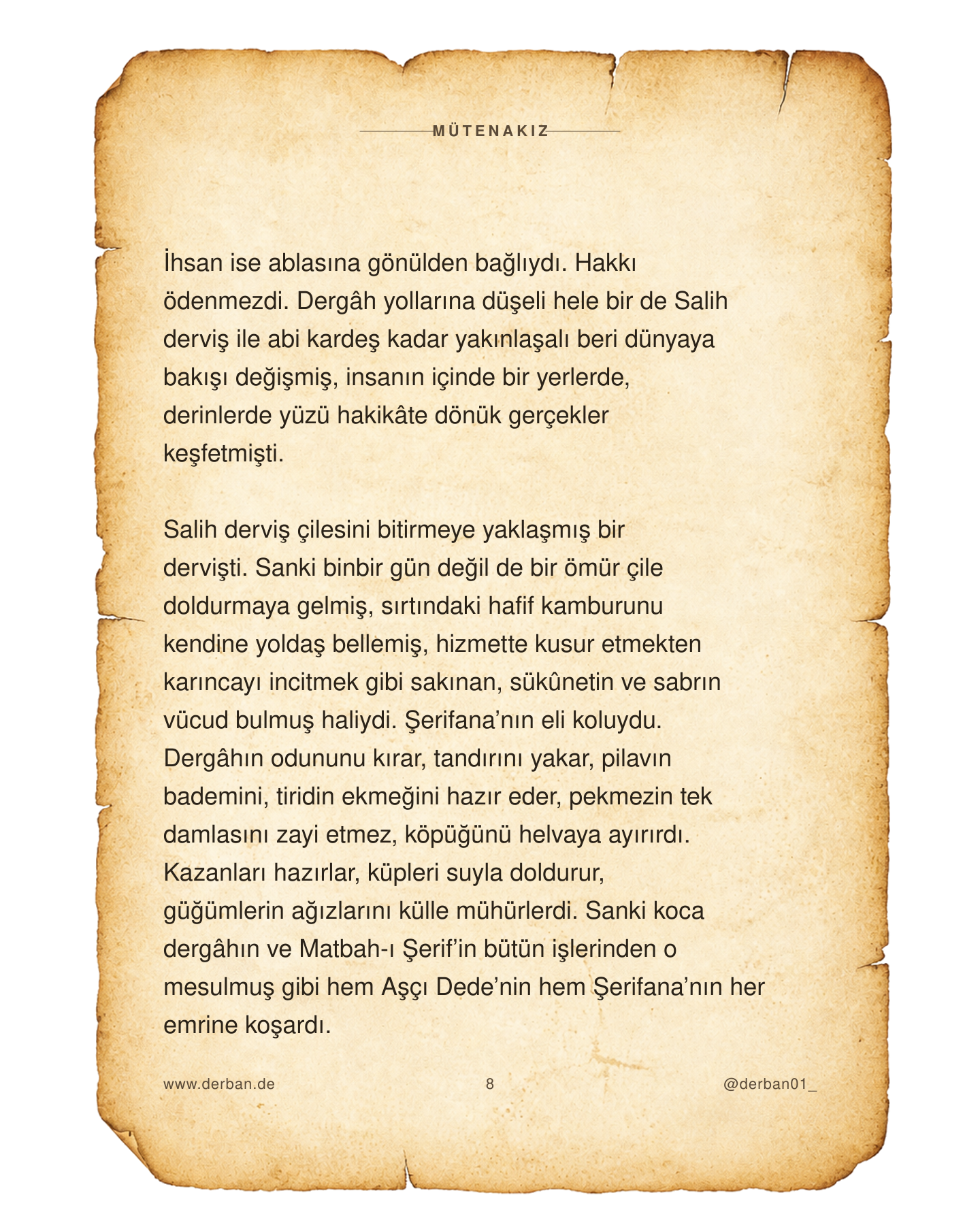 Mütenakız · Bölüm 1 · Telgraf, slayt 9