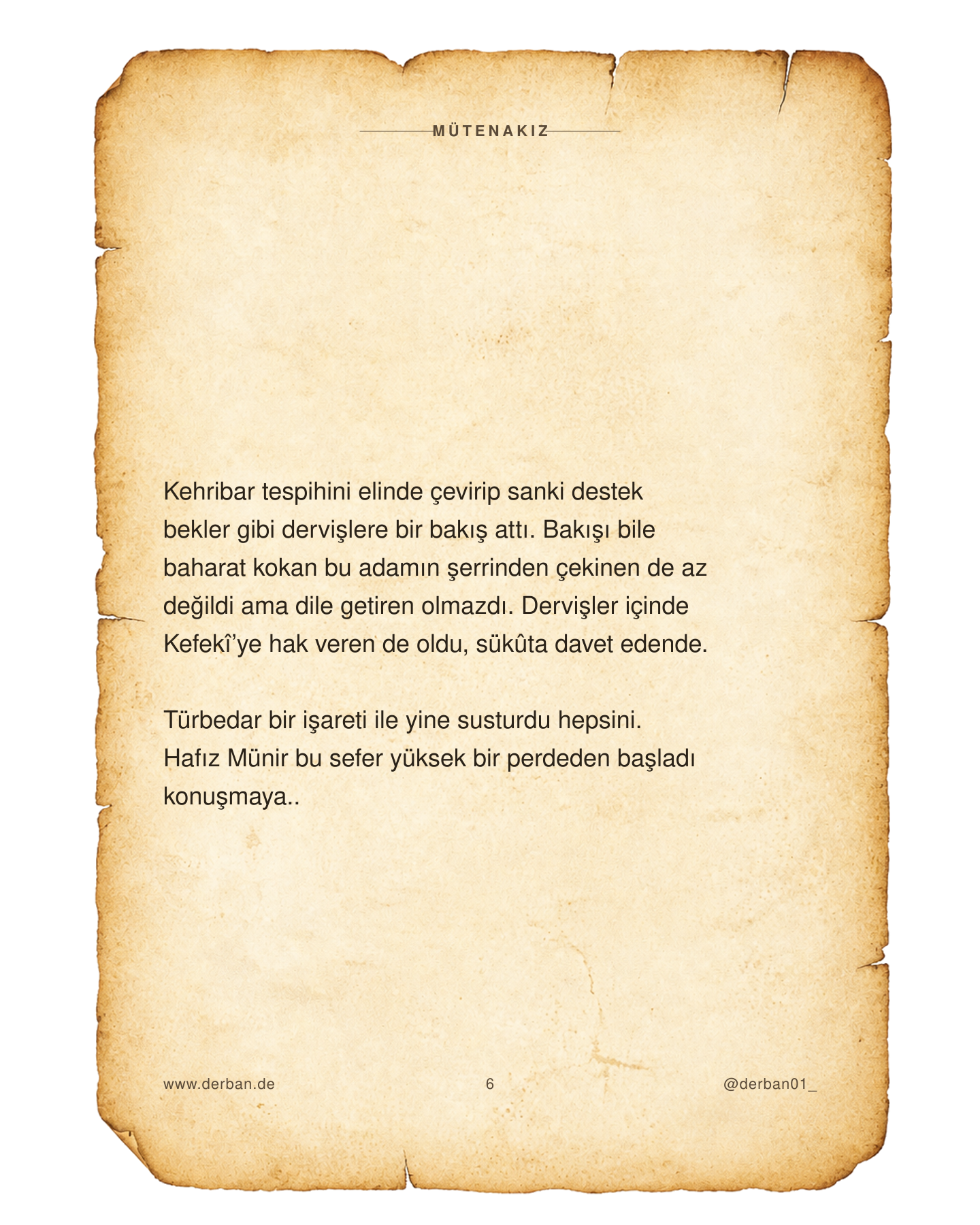 Mütenakız · Bölüm 2 · Şeyh'in Sükûtu, slayt 7