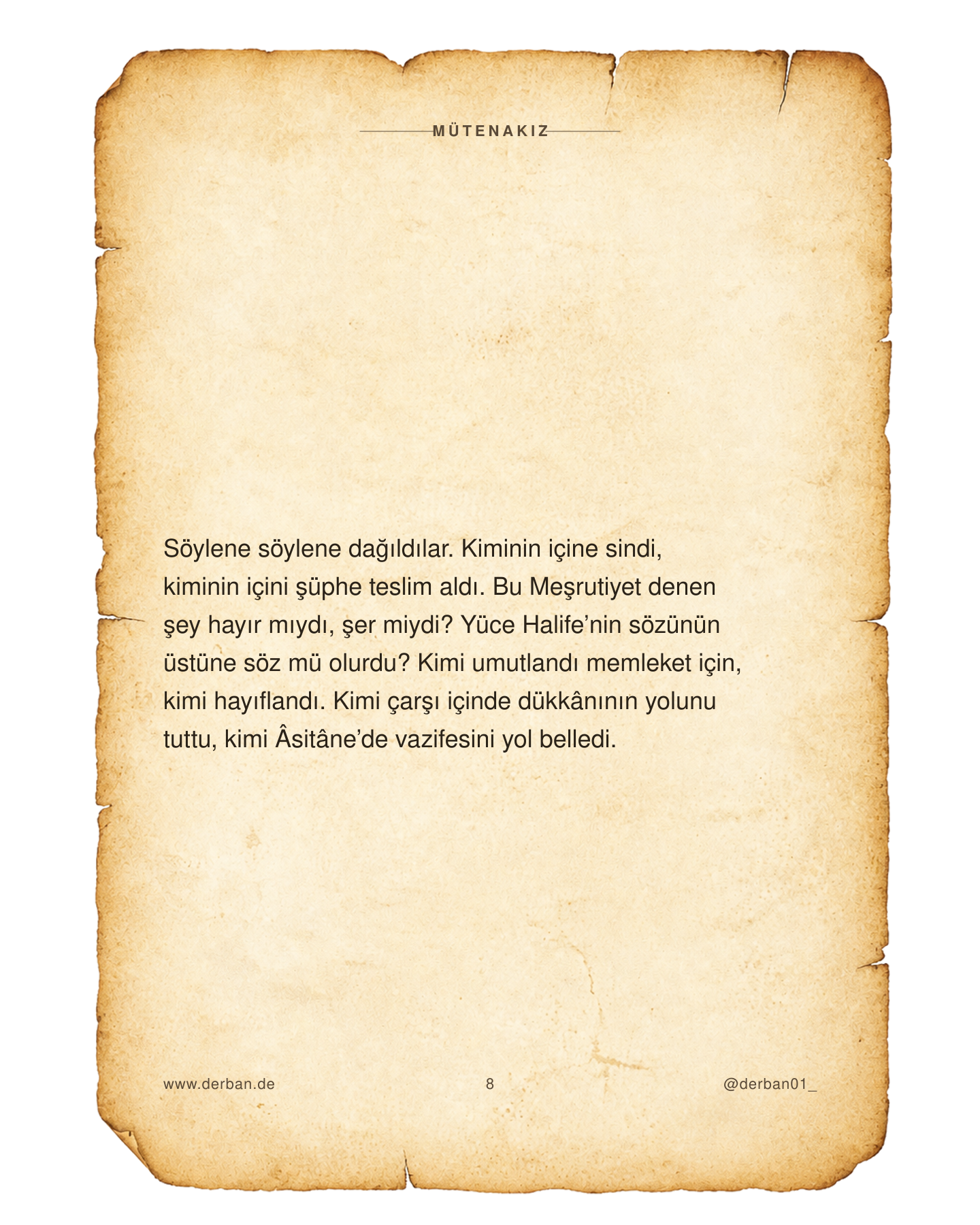 Mütenakız · Bölüm 2 · Şeyh'in Sükûtu, slayt 9