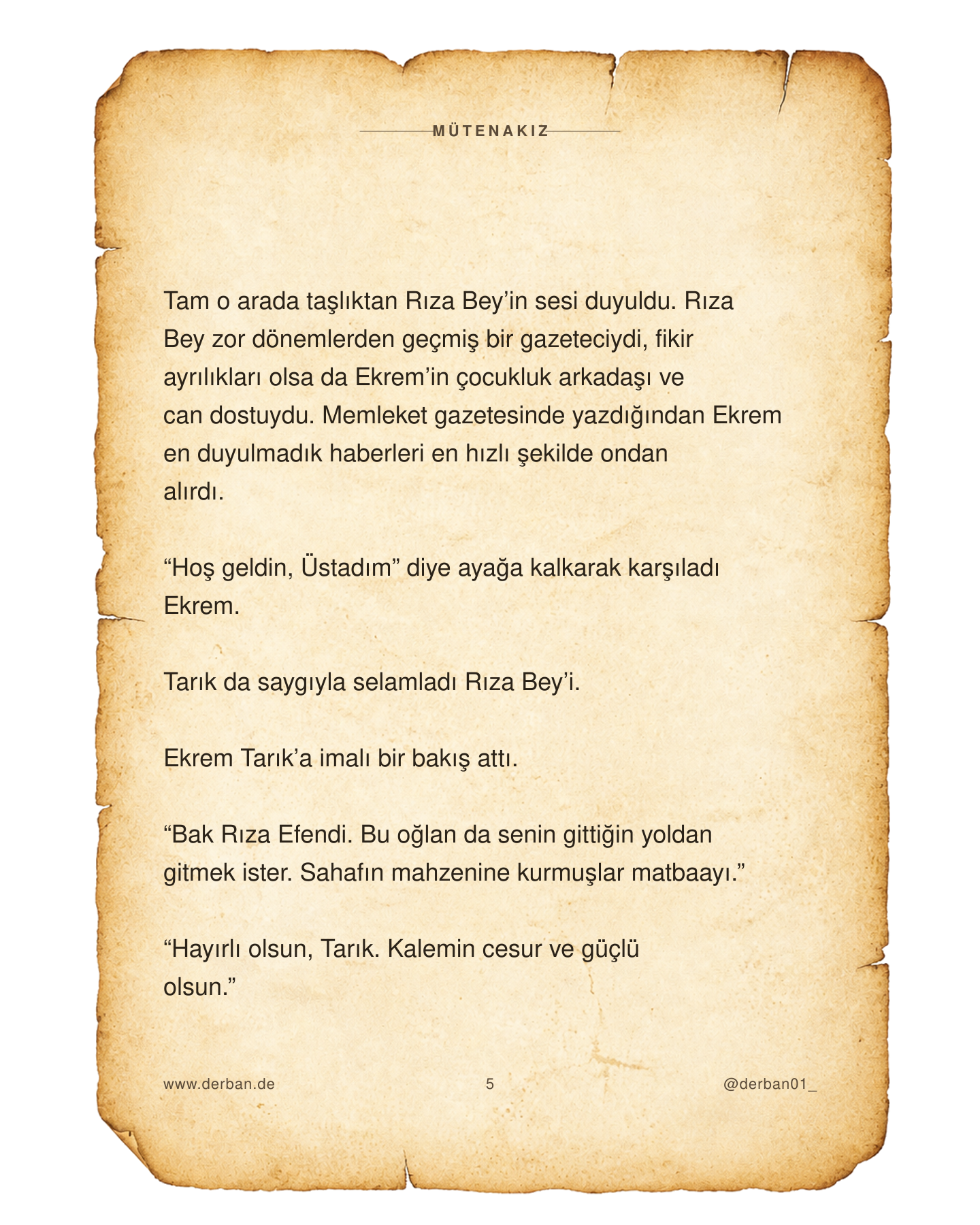 Mütenakız · Bölüm 3 · Sadâ-yı Hürriyet, slayt 6