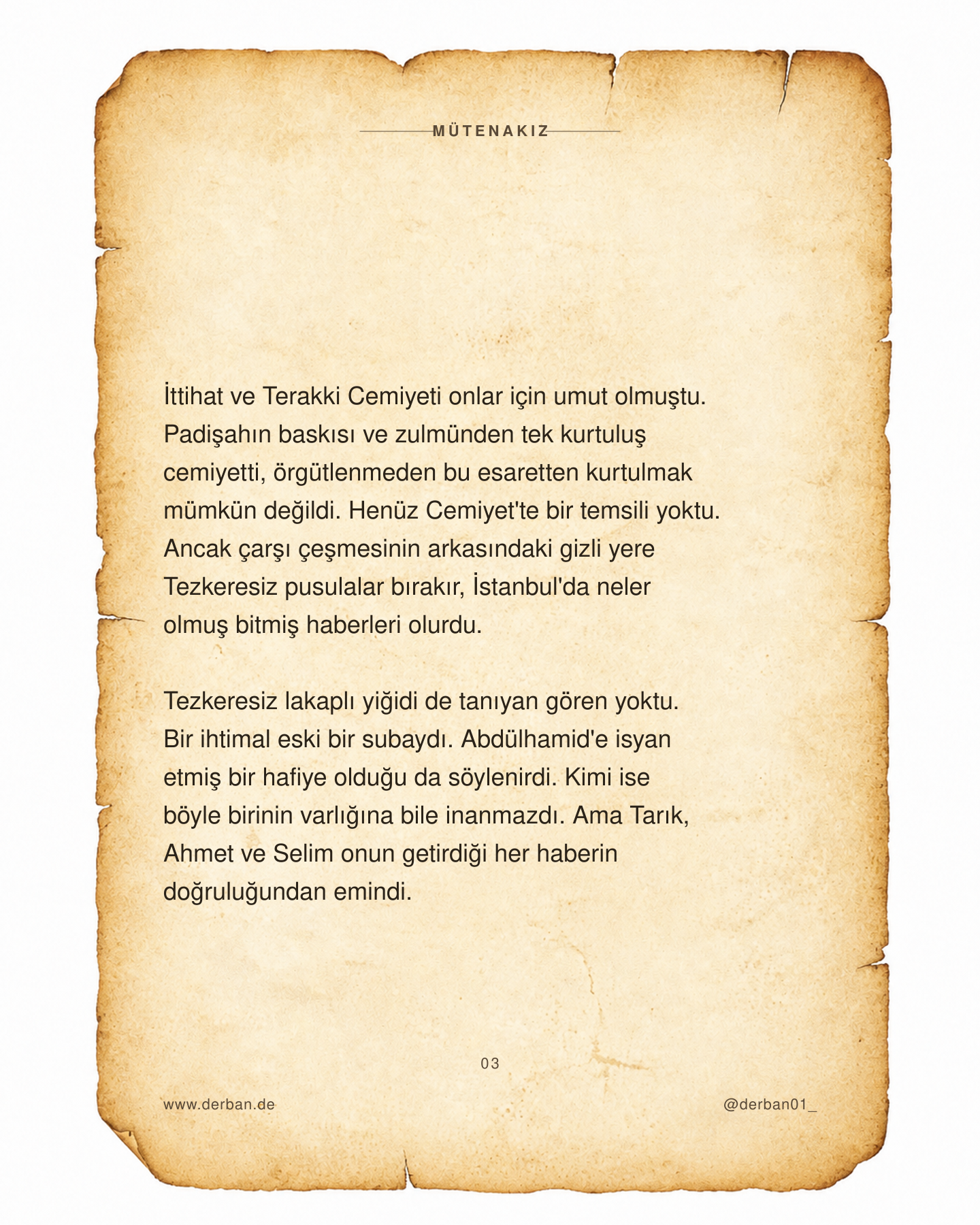 Mütenakız · Bölüm 4 · Susma!, slayt 3