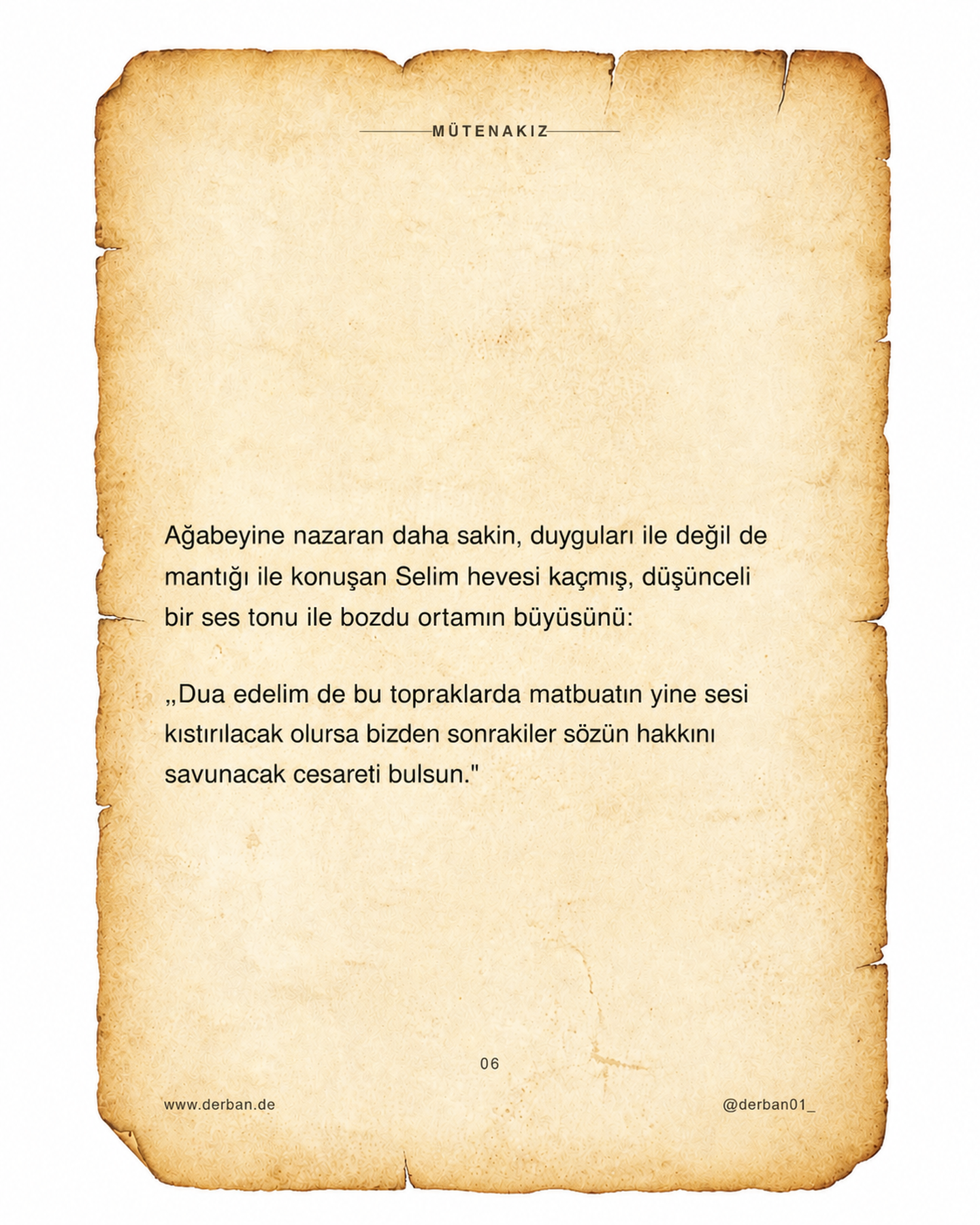 Mütenakız · Bölüm 4 · Susma!, slayt 6