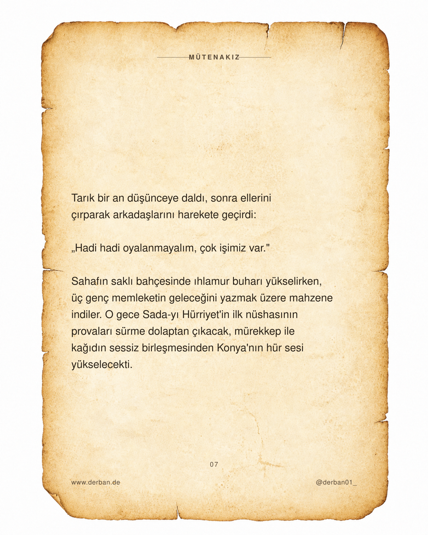 Mütenakız · Bölüm 4 · Susma!, slayt 7