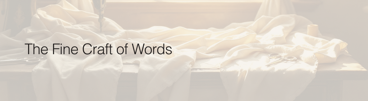 The Fine Craft of Words